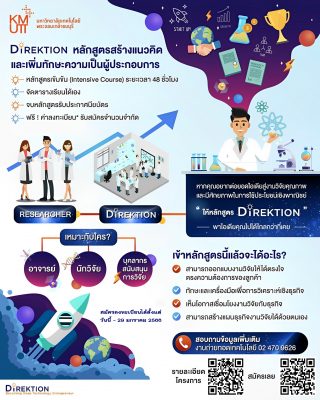 “DiREKTION” รุ่นที่ 2 เปิดรับสมัครแล้ววันนี้