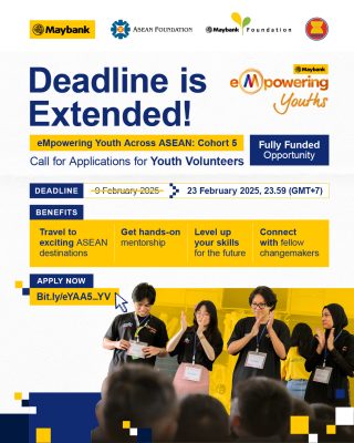 Are you an ASEAN youth and ready to become a changemaker?